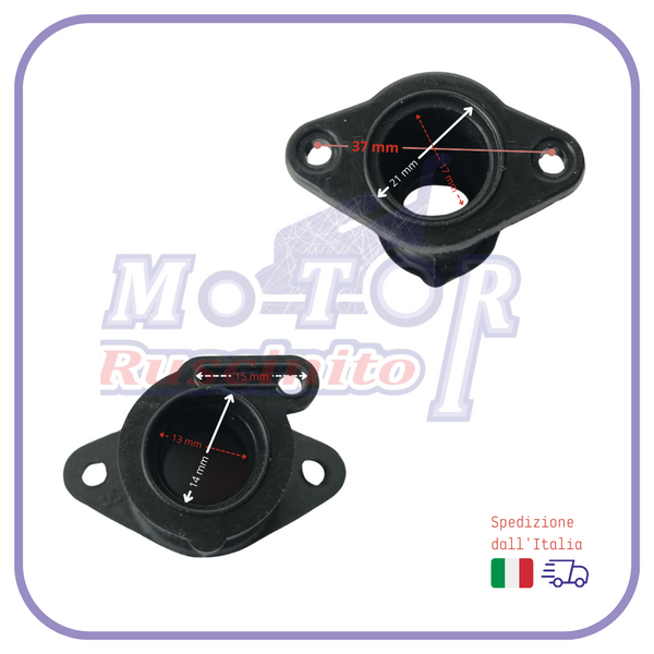 Collettore di Aspirazione Carburatore Motosega 25cc